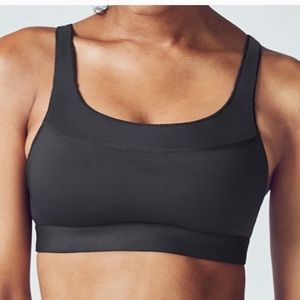 Fabletics Sintra Bra Black Adjustable Straps. Size XXSmall.